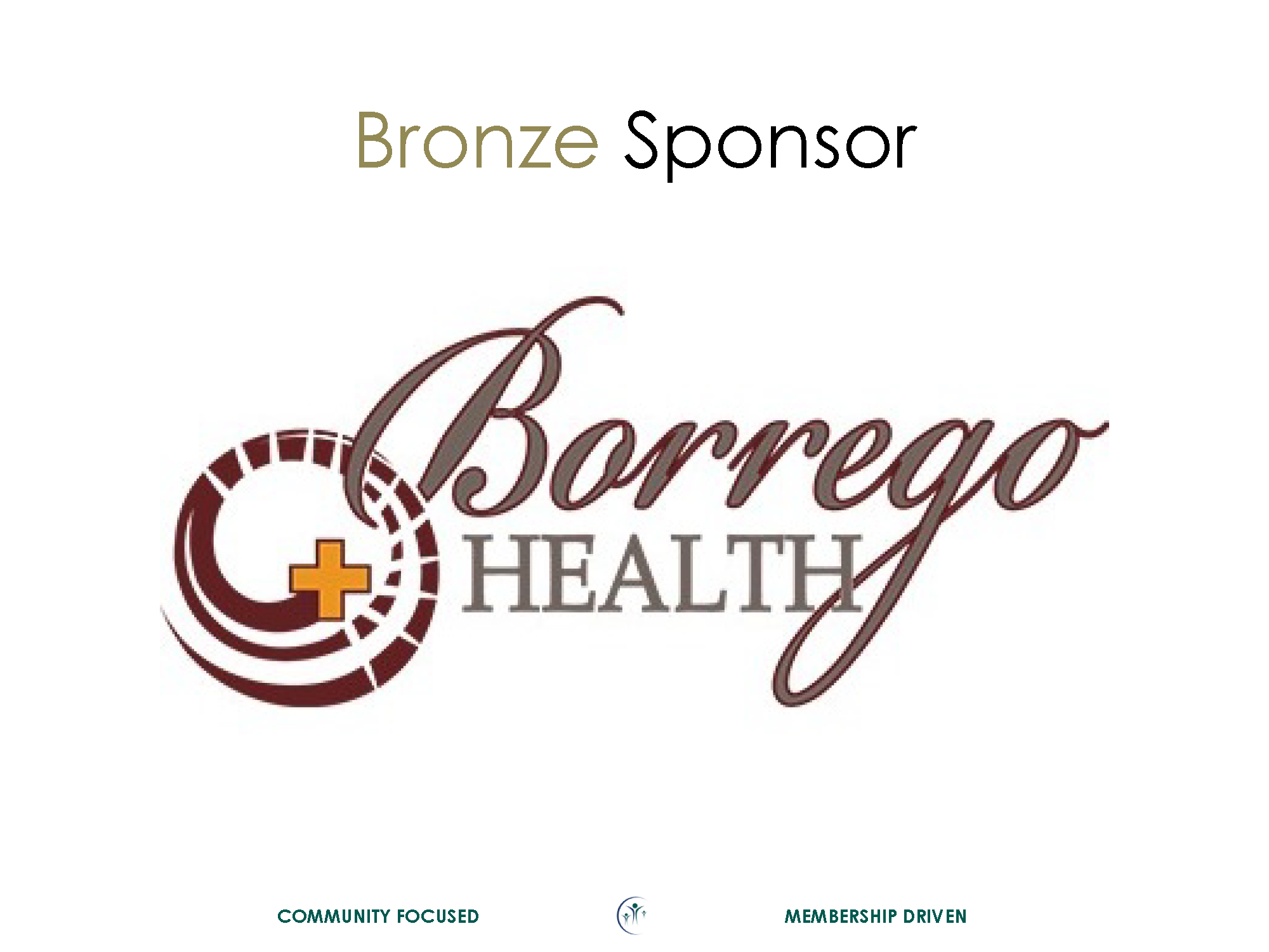 Borrego Health Bronze Sponsor