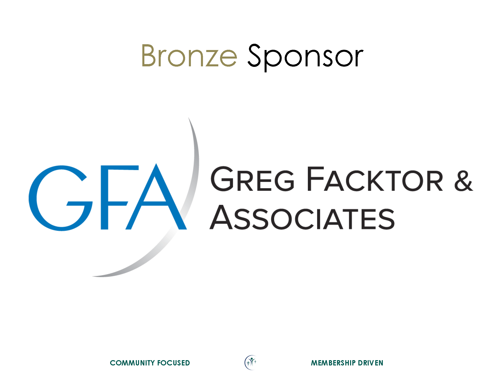 GFA Bronze Sponsor