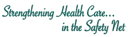 CHAISR Logo- Tag Line ONLY – New Vector logo Strengthening Health Care... in the Safety Net