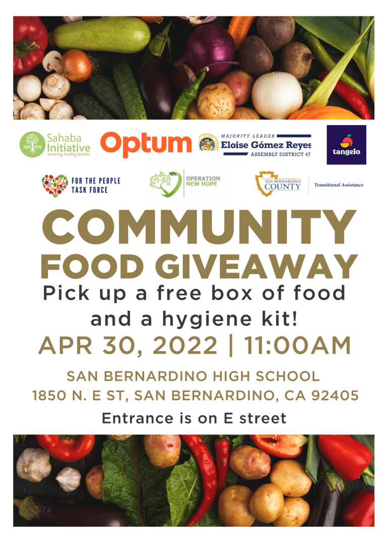 Community Food Giveaway – Community Health Association