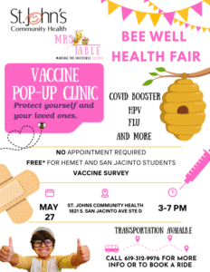 BEE WEll Health Fair Flyer