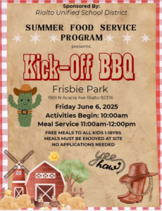 Kick off BBQ Flyer