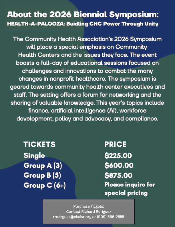 Pricing for Symposium Tickets